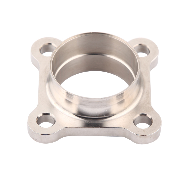 Fabrication services customized precision CNC aluminium cast turbo flange