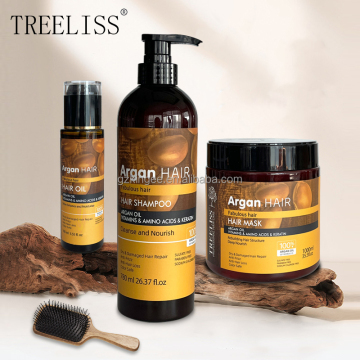 Morocco Organic Argan Oil Shampoo & Anti-Dandruff Hair Loss Treatment