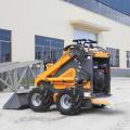 Meng small skidsteer mini track skid steer loaders