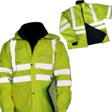 Safety Coat, high visibility reflective vest, reflective clothes