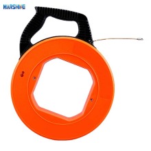 Flat Steel Electrical Fish Tape Wide Spring Steel Cable Puller Tool