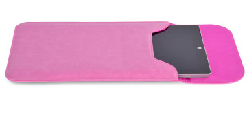 PU leather15.6 inch laptop sleeve,slim portable laptop case