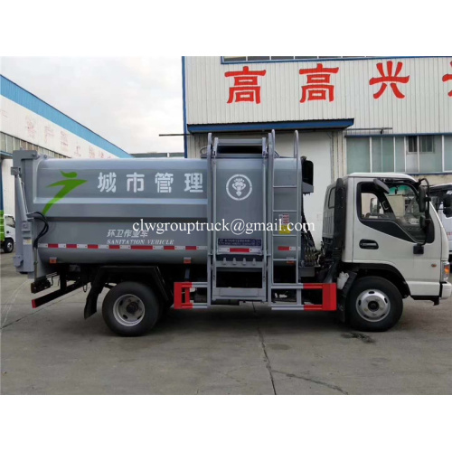 Trak sampah memuat belakang Dongfeng untuk dijual