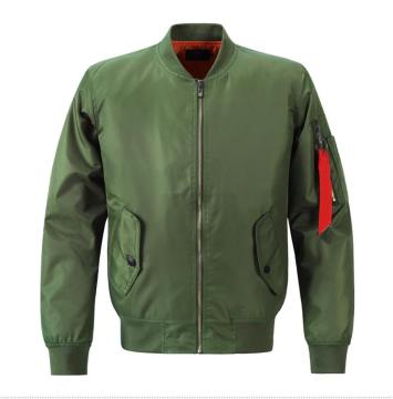 Handsome Black Bomber Jacket