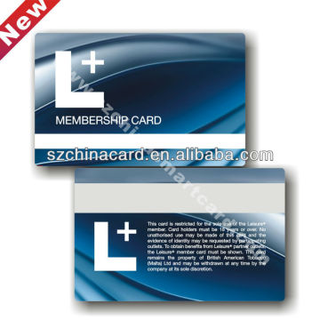 High Quality Standard Size Printed PVC Card