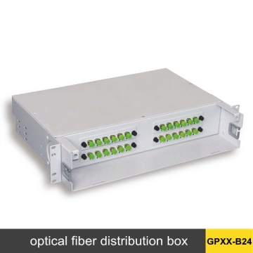 rack mount 19 fiber optic odf 24 port odf