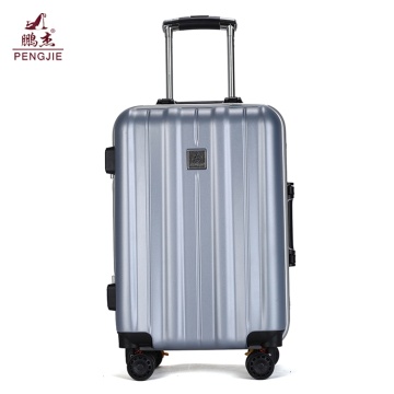 Hot Selling round zipper 24" pc trolly luggage