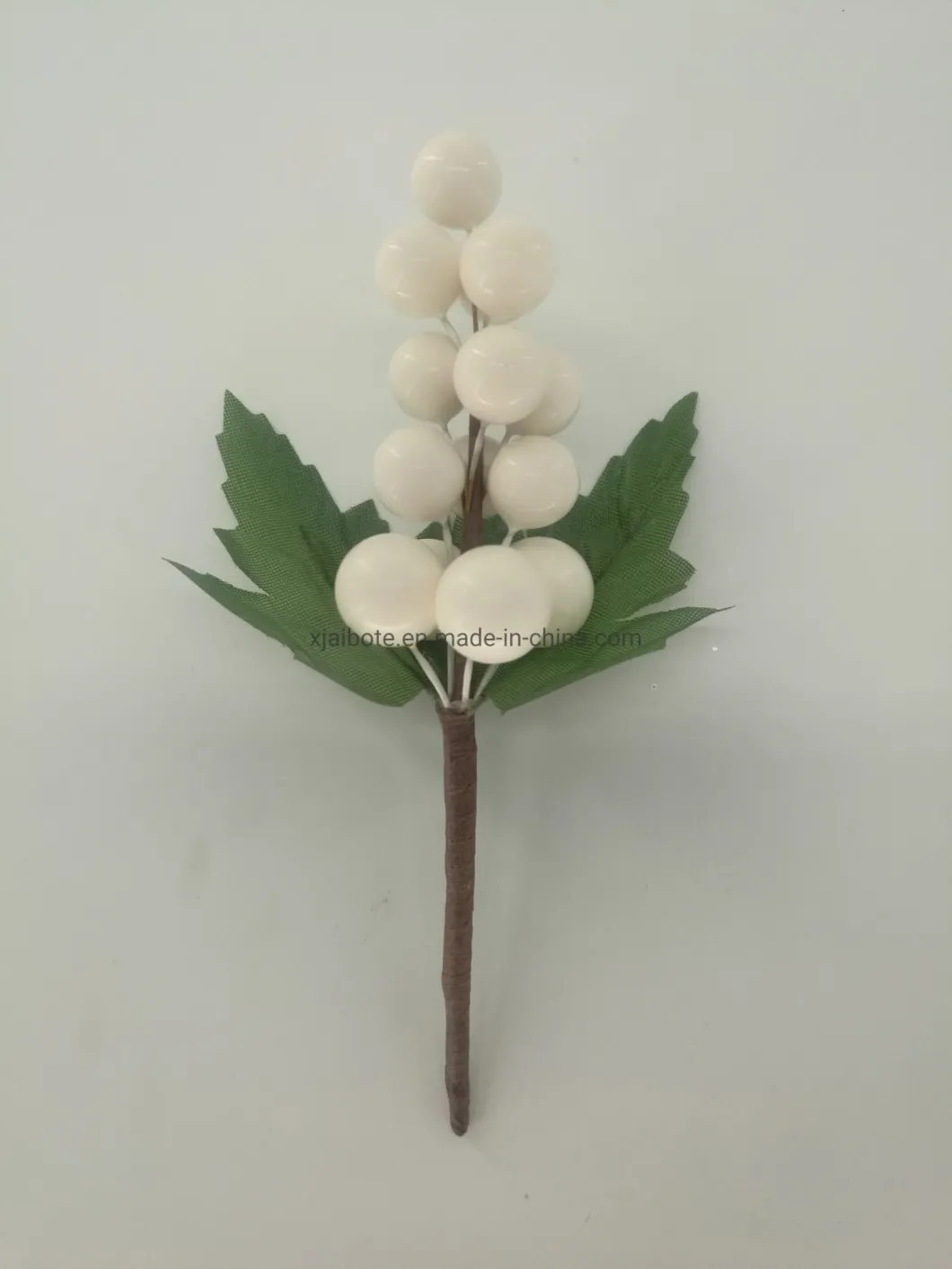 High Quality Christmas Decoration with Artificial Foam Berries and Artificial Flower for Home Decor