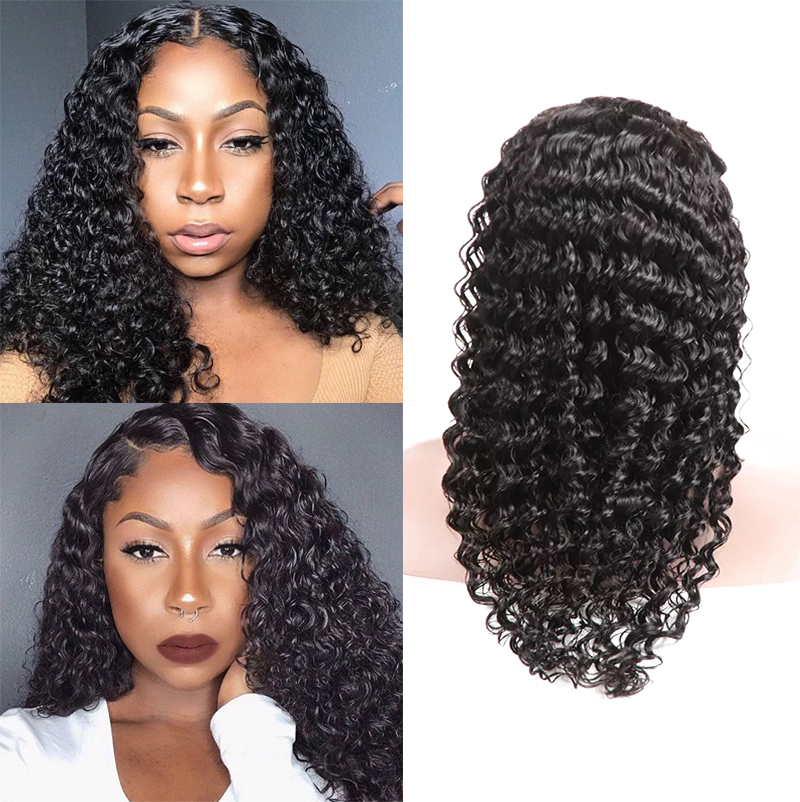 Wholesale 100% Brazilian Human Hair Hd Transparent Swiss Full Lace Wig,Curly Cuticle Aligned Lace Front Wig,360 Lace Frontal Wig