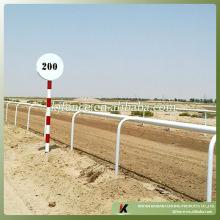 high quanlity horse race rail pvc (vinyl )horse fence