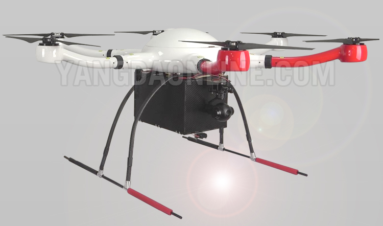 UAV delivery box for remote rescue and emergence