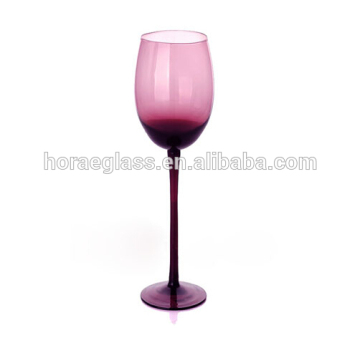 Colored Stem Wine Glass,colored goblet glass wine wholesale colored stem wine glass
