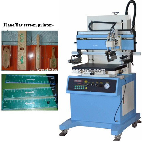 Plane Screen Printer for Ruler and Control Panel