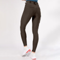 Classic Brown Women&#39;s Equestrian Fitness Pants