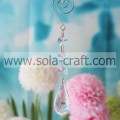 Show 16CM Clear Transparent Plastic Full Cut Teardrop Wedding Tree Beading Garland Prism