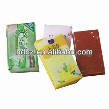 high grade printed plastic soap boxes package