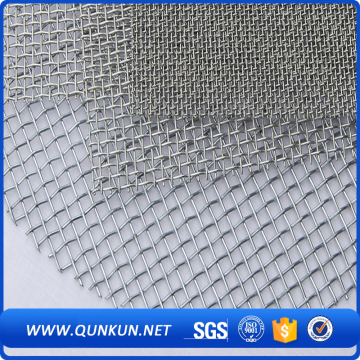 flat top crimped wire mesh