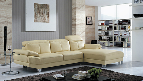 Leather Corner Sofa Set