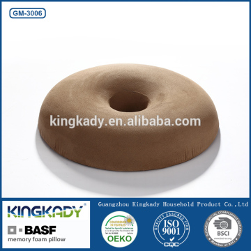 KINGKADY Orthopedic Donut Shape Memory Foam Office Seat Bamboo Cushions