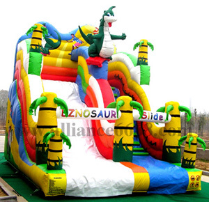 Dinosaur slide inflatable slide game equipment