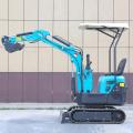 Pengiriman Gratis 1ton Mini Crawler Excavator