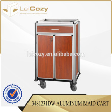 housekeeping carts linen trolley service cart/ hotel housekeeping trolley/hotel carts