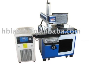 Diode laser marking machine on IC products