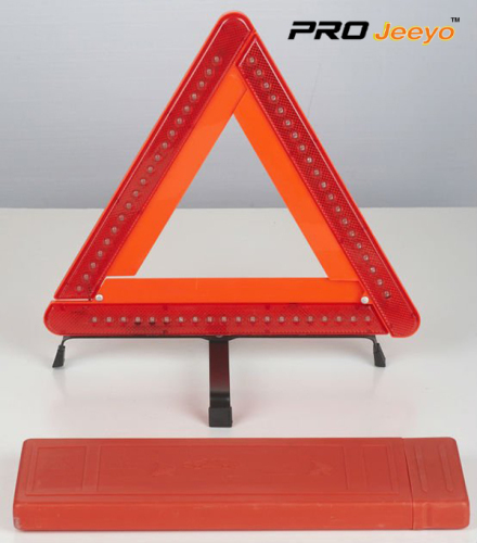 60 LED Flashing Light Warning Triangle With CE