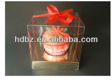 plastic cake box plastic gift box clear pvc box