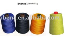 Nomex (aramid) sewing threads (flame retardant threads)