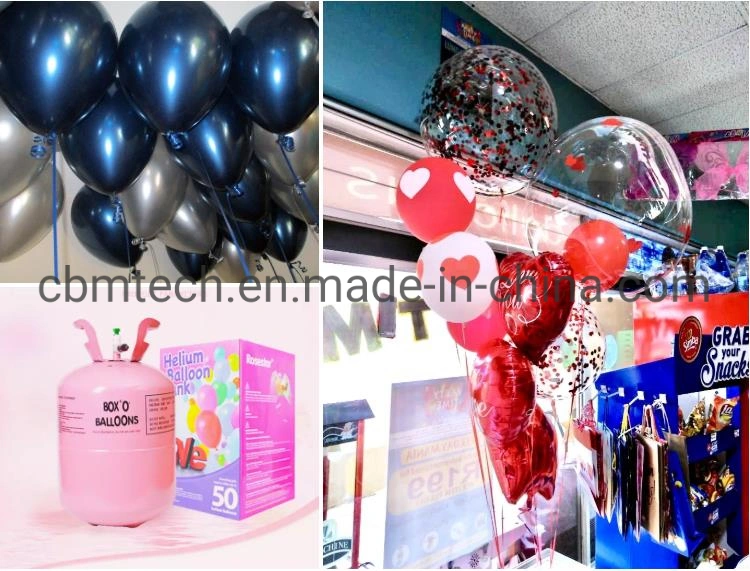 Balloon Helium Gas Cylinders Pure Helium Tanks