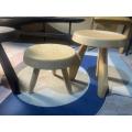 Tabouret en bois naturel intérieur et extérieur européen