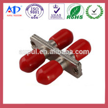 ST-ST Optical Fiber Adaptor MM Metallic Case