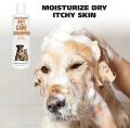 Havregryn husdjurschampo för hundar för torr hud