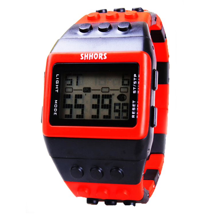 Colorful Children Silicone LED Digital Watch