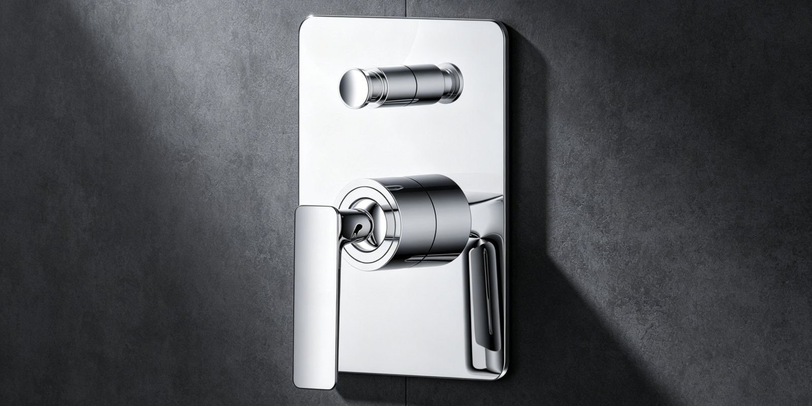 שפּריץ וואַלוו קוואדראט מיט דיווערטאָר Shower Valve Square with Divertor