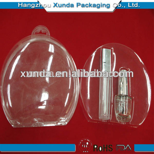 pvc cosmetic packaging clear plastic box