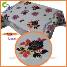 Laser elegant pvc wedding table linens for sale