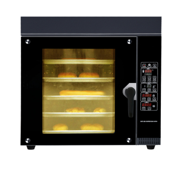 Commercial Bread Bakery Equipment: Gas Conventional Oven with 5 Trays