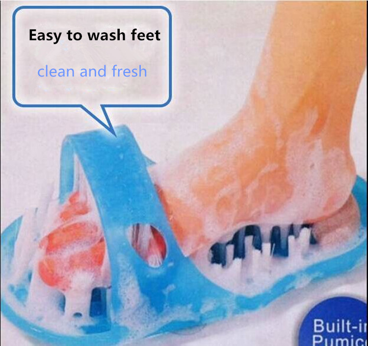 Bathroom massage,remove dead skin, easy foot brush,  customizable slippers