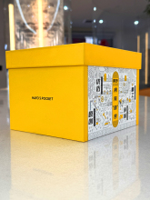 Custom printed cardboard box