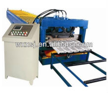 Steel tile panel making machine