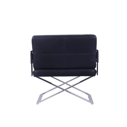 Stylish Leather Aster X Easy Chair