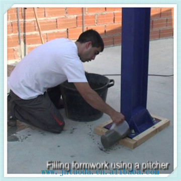 Sandy soil layer curing processing used superfine cement