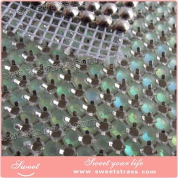 Factory direct wholesale mesh rhinestone on a roll