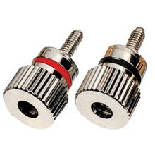 nickle-plated audio parts binding post