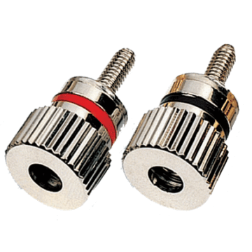 nickle-plated audio parts binding post