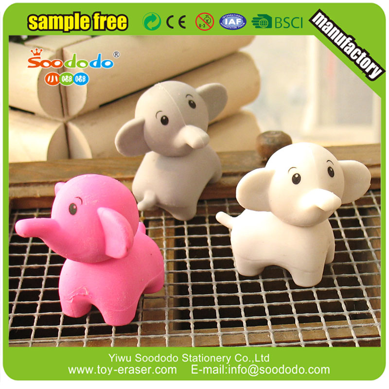 China 3D Tier puzzle Elefant Radiergummi