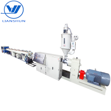 SWC Corrugated PE Pipe Extruding Machine - Drain PE Pipe Extrusion Line