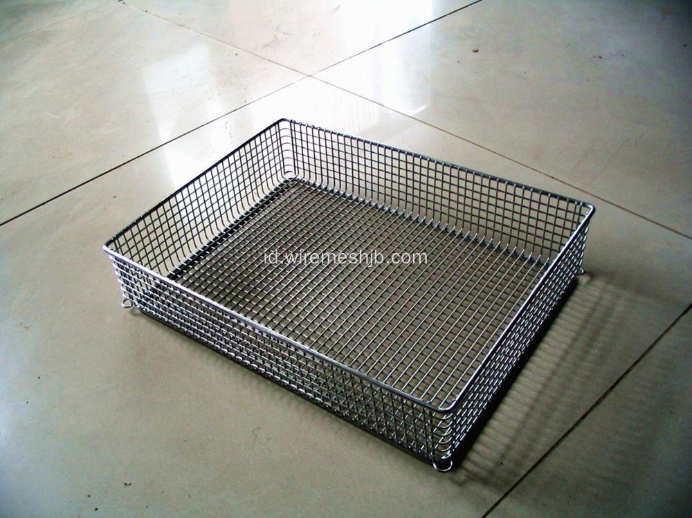 Keranjang Mesh Stainless Steel dalam pemrosesan